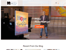 Tablet Screenshot of caregiverswithhope.com